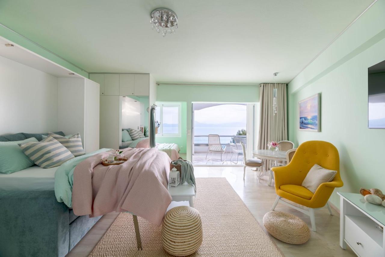 Lydia'S Luxury Apartment Λουτράκι Εξωτερικό φωτογραφία